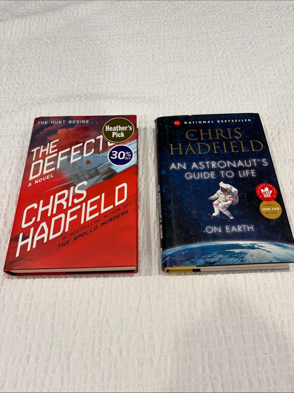 Chris Hadfield- Set of 2 Hardcover Books